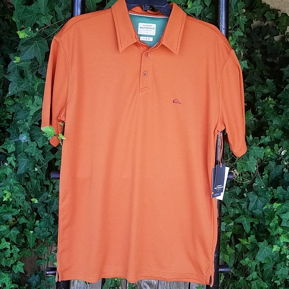 Quicksilver Waterman Polo Sz Large NWT